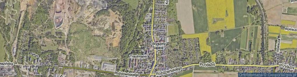 Zdjęcie satelitarne Baczyńskiego Krzysztofa Kamila ul.